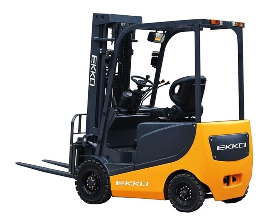 4 Wheel Electric Forklift, 4500 lb Cap., 216" Lift Ht. 48V | EK20G - ForkLift USA