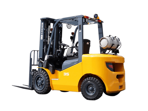 Forklift (LPG) 7000 lbs cap, 189" Lift Height. | No LP Tank | EK35LP - ForkLift USA