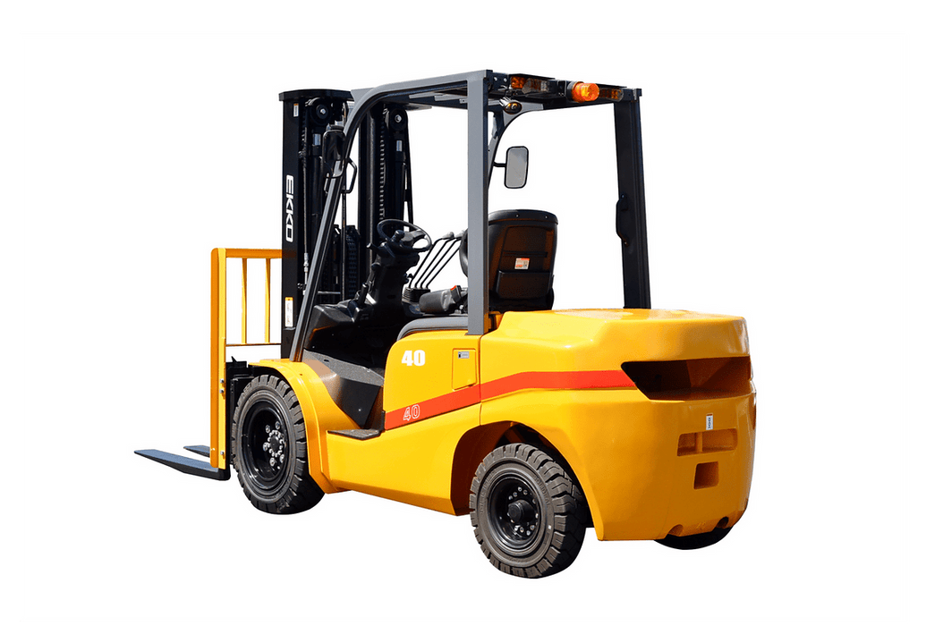 Forklift with solid pneumatic tires 4000 lbs., cap. | EK20D - ForkLift USA
