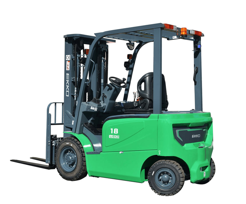 Lithium Electric Forklift 4000 lbs 4 Wheel Drive EK18G-212LI