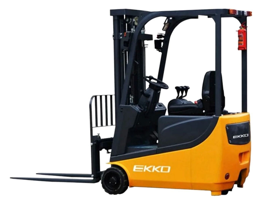 3 Wheel Electric Forklift 138" Lift 3300 lbs | Ekko EK13A - ForkLift USA