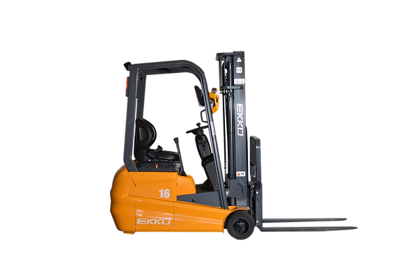 3 - Wheel Lithium Forklift 3500lbs., 189"Lift | EK16A - 138 - ForkLift USA