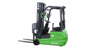 3 - Wheel Lithium Forklift 3500lbs., 189"Lift | EK16A - 189Li - ForkLift USA