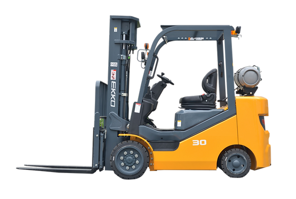 Forklift with Pattern Cushion (LPG) 6000 lbs. | No LP Tank | EK30SLP