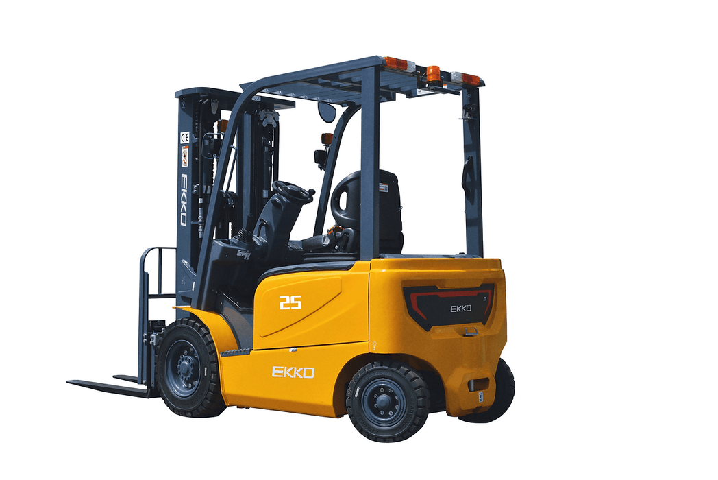 4 Wheel Electric Forklift, 5000 lb Cap., 212" Lift Ht. EKKO EK25GB - ForkLift USA