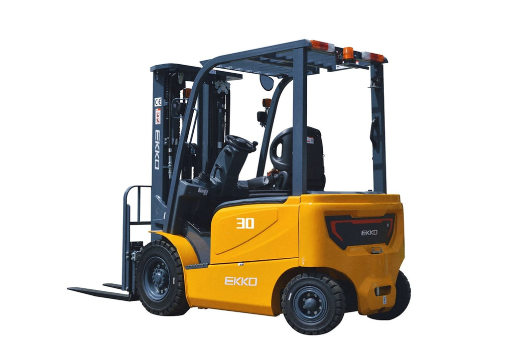 4 - Wheel Electric Forklift 6000 lbs Capacity, 189" Height | Ekko EK30GB - ForkLift USA