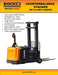 Counterbalanced Walkie Stacker 3300 lb Cap., 118" Height | EK14 - ForkLift USA