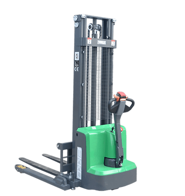 Electric Straddle Stacker 2800 lb Cap., 119" Height | EB13E - Li - ForkLift USA