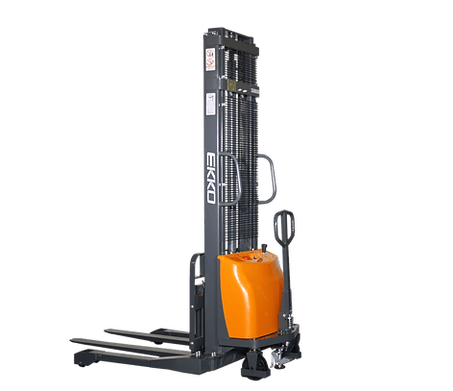 Electric Straddle Stacker 3300lbs. Cap., 118" Height | EA15A - ForkLift USA