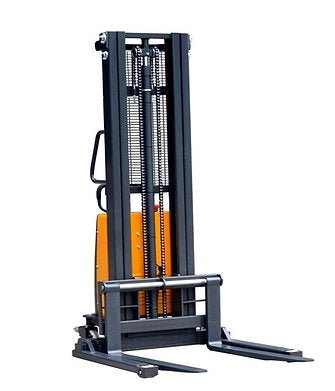 Electric Straddle Stacker 3300lbs. Cap., 119.4" Height | EA15B - ForkLift USA