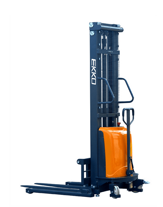 Electric Straddle Stacker 3300lbs. Cap., 138" Height | EA15D - ForkLift USA