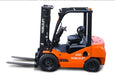 FD4P50N - 70N | 5,000 - 7,000 lbs. Capacity Diesel Pneumatic Forklift - ForkLift USA