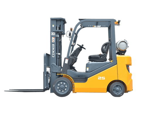 Forklift with Cushion (LPG) 5000 lbs. | No LP Tank | EK25CLP - ForkLift USA