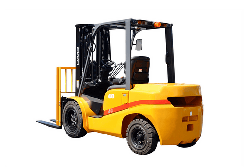 Forklift with solid pneumatic tires 4000 lbs., cap. | EK20D - ForkLift USA
