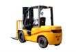 Forklift with solid pneumatic tires 5000 lbs., cap. | EK25D - ForkLift USA