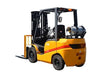 Forklift with solid pneumatic tires 5000 lbs., cap. | No LP Tank | EK25TLP - ForkLift USA