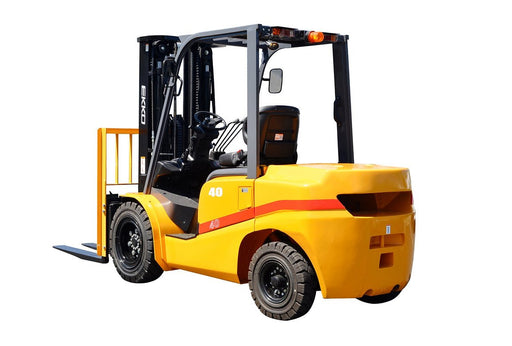 Forklift with solid pneumatic tires 8500 lbs., cap. | EK40D - ForkLift USA