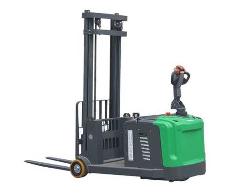 Lithium Counterbalanced Walkie Stacker SIDE - SHIFTING | EK14S - 130Li - ForkLift USA