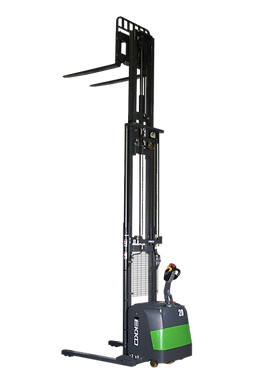 Lithium Electric Straddle Stacker 4400 lb Cap., 189" Height | EB20CS - 189Li - ForkLift USA