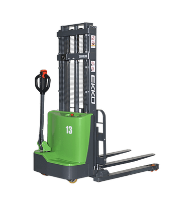 Lithium Straddle Stacker 2800 lb Cap., 118" Height | EB13C - 118Li - ForkLift USA