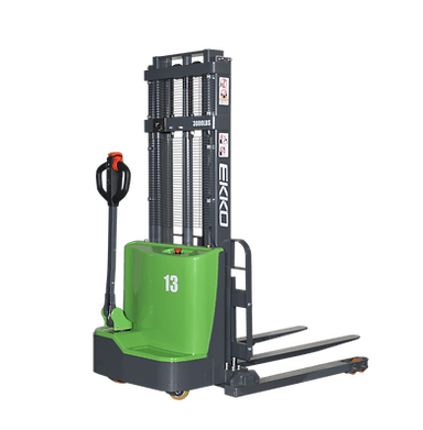 Lithium Straddle Stacker 2800 lb Cap., 138" Height | EB13C - 138Li - ForkLift USA