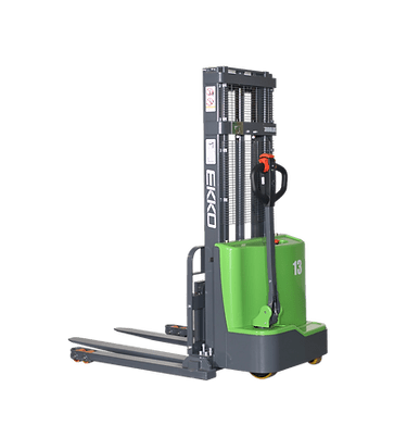 Lithium Straddle Stacker 2800 lb Cap., 138" Height | EB13C - 138Li - ForkLift USA