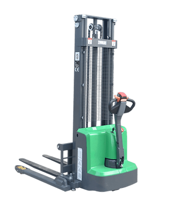 Lithium Straddle Stacker 2800 lb Cap., 145" Height | EB13E - 145Li - ForkLift USA