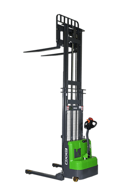 Lithium Straddle Stacker 3000 lb. Cap., 118" Height | EB14C - 118Li - ForkLift USA