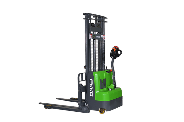 Lithium Straddle Stacker 3000 lb. Cap., 118" Height | EB14C - 118Li - ForkLift USA