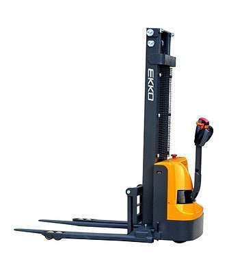 Powered Straddle Stacker 2640 lb Cap., 138" Height | EB12E - 138 - ForkLift USA