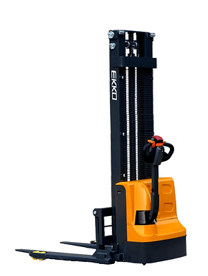 Powered Straddle Stacker 2640lbs. Cap., 119.4" Height | EB12E - ForkLift USA