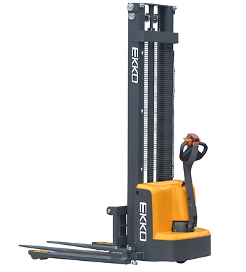 Powered Straddle Stacker 2800 lb Cap., 138" Height | EB13E - 138 - ForkLift USA