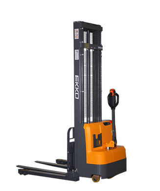 Powered Straddle Stacker 3000 lb. Cap., 138" Height | EB14C - 138 - ForkLift USA