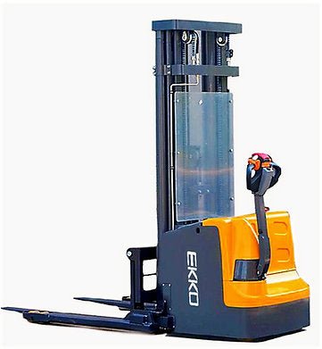 Powered Straddle Stacker 4000 lb Cap., 138" Height | EB18E - ForkLift USA