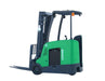 Stand - up Rider Forklift, 3" Free Lift EPS / 4000 lb Capacity | EK18RF - LI - ForkLift USA