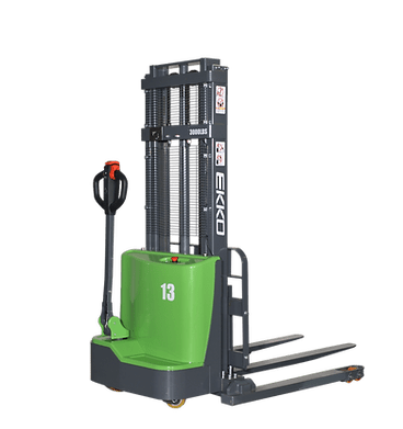 Straddle Stacker 2800 lb Cap., 98" Height | EB13C - 98Li - ForkLift USA